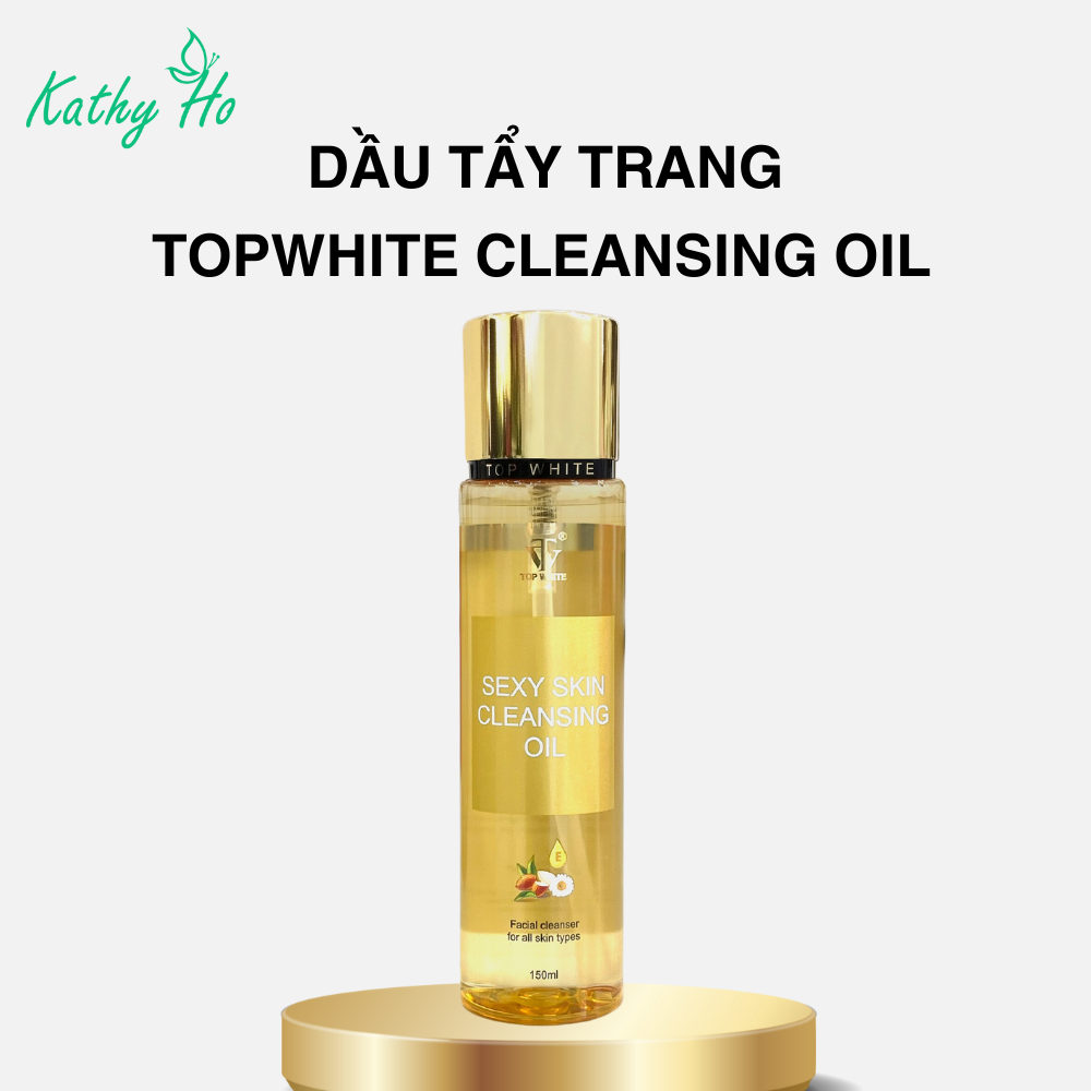 Top White Cleansing Oil - Dầu tẩy trang làm sạch sâu và mềm mịn da