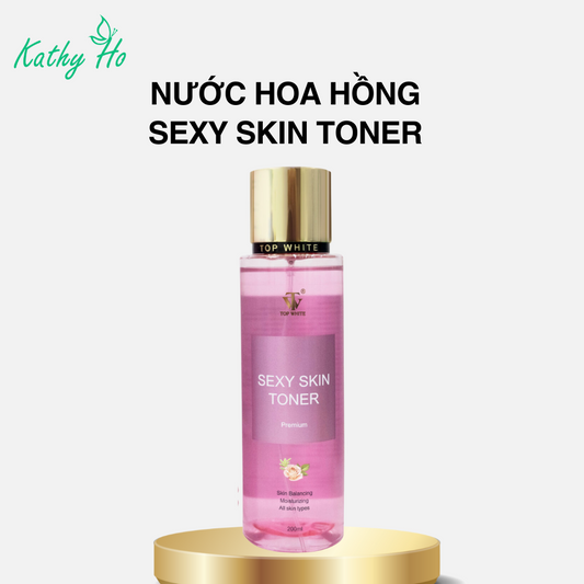 Sexy Skin Toner Premium - Nước hoa hồng giúp giữ ẩm và cân bằng độ pH cho da