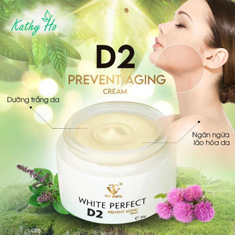 White Perfect D2 - Kem dưỡng trắng da ban đêm