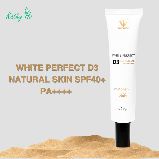 White Perfect D3 Natural Skin SPF40+ PA++++ - Kem chống nắng