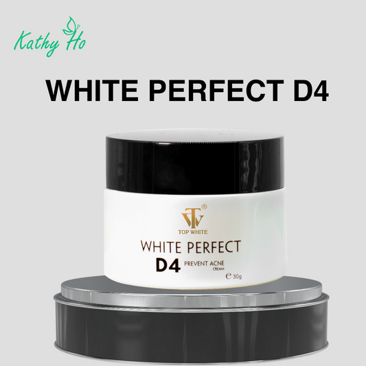 White Perfect D4 - Kem ngăn ngừa mụn, hỗ trợ làm mờ thâm