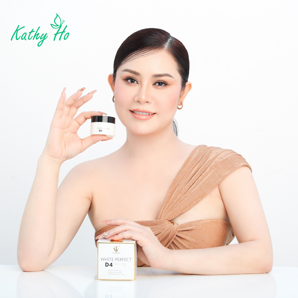 White Perfect D4 - Kem ngăn ngừa mụn, hỗ trợ làm mờ thâm