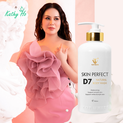 Skin Perfect D7 Natural Body Wash - Sữa tắm trắng da 3 trong 1