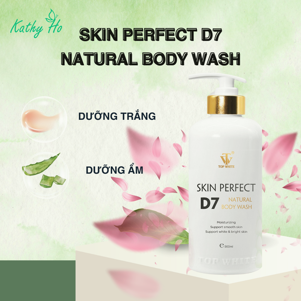 Combo 4 - Bộ Dưỡng Trắng Da Body